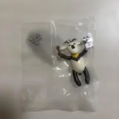 KALDI ヤギべえボールチェーンマスコット パンダ杏仁豆腐
