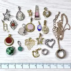 231021③小ぶり ネックレストップ 20点 まとめて