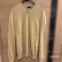JIL SANDER カシミヤ100% Vネックニットセーター