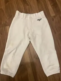 野球　練習着　ミズノ ショートフィット ガチパンツ ひざ二重　150cm ①