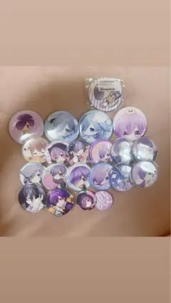 ゆきむら。缶バッジ 6個セット - メルカリ
