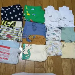 半袖 タンクトップ 肌着 110サイズ まとめ売り 双子 お揃い