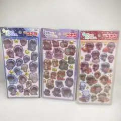 正規品 名探偵コナン うるちゅるポップシール 怪盗キッド 3種セット