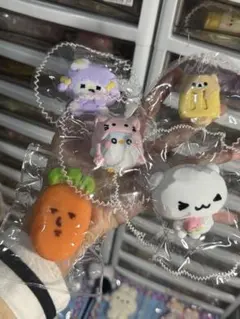 かわいいキャラクター ミニフィギュア 5個セット