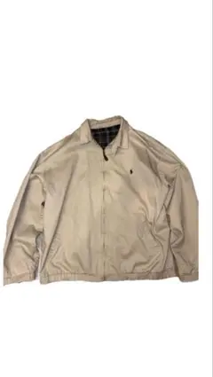 Polo Ralph Lauren スイングトップ ベージュ 90s チェック
