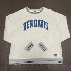 即日発送！美品 BEN DAVIS グレー トレーナー
