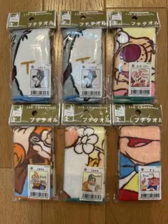 ディズニーキャラクタータオルセット　6枚