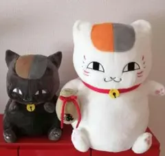 夏目友人帳　一番くじ　ニャンコ先生　ぬいぐるみ　黒ニャンコ