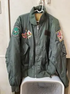 スカジャン スーベニアジャケット ツアージャケット オリジナル ヴィンテージ VINTAGE SOUVENIR JACKET MUSEUM - “613TH AC & W SQUADRON DET