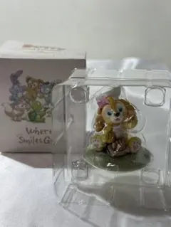 ダッフィーアンドフレンズ　クッキーアン　フィギュア　ディズニーシー