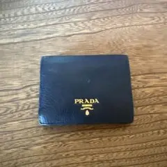 319 極上美品 PRADA プラダ 2つ折り財布 - メルカリ