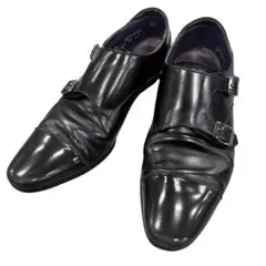 REGAL ダブルモンク ビジネスシューズ 26.5cm 黒