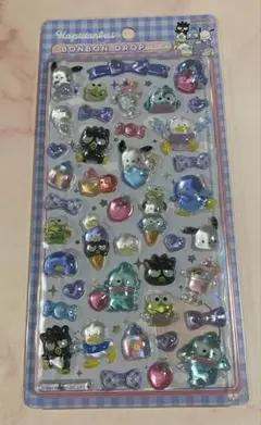 はぴだんぶい　ボンボンドロップシール　正規品　サンリオ