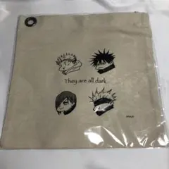 呪術廻戦　キャンバスサコッシュ　虎杖悠仁　伏黒恵　釘崎野薔薇　五条悟