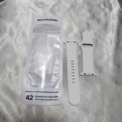 Apple Watch バンド 42/44/45mm 白