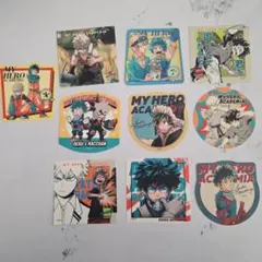 ヒロアカ　アートステッカー RIVALS 10枚