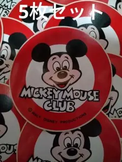 80年代 ディズニー ミッキー Mickey Mouse Club ステッカー