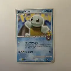 ゼニガメ PROMO DPt-Pプロモカード 009 おみやげえらび