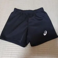 ASICS バレーボールパンツ S 黒 2052A312