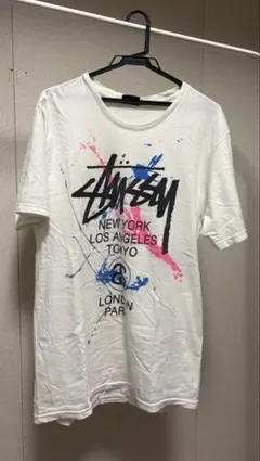 Stüssy グラフィックTシャツ ホワイト - メルカリ