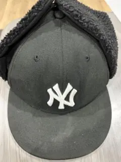 ニューヨーク・ヤンキース 耳あて付きキャップ