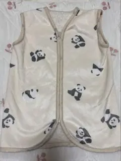パンダ柄フリーススリーパー
