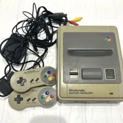 ☘️任天堂 スーパーファミコン本体 コントローラー2個付き ジャンク品