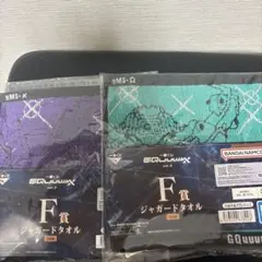 ガンダム　ジークアクス　一番くじ F賞ジャガードタオル2枚セット