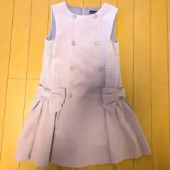 BeBe ワンピース 130サイズ 淡いピンク