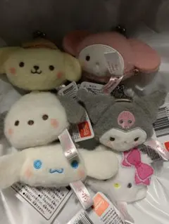 サンリオ ミルキーボア フェイスがま口　6種セット