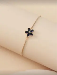 1個 花型 レディース ブレスレット