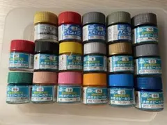 「ほぼ未使用」GSIクレオス 水性ホビーカラー 17点セット