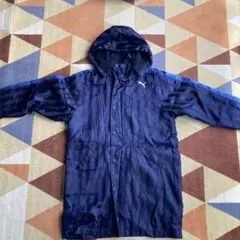 Puma フード付きベンチコート ネイビー