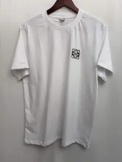 LOEWE アナグラム刺繍 半袖Tシャツ ホワイト Mサイズ - メルカリ