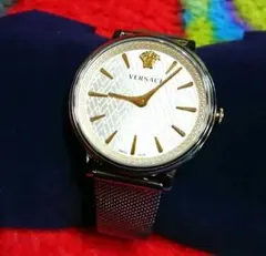 VERSACE V-CIRCLE 腕時計 シルバーブレスレット メデゥーサロゴのサムネイル