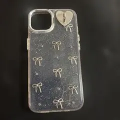 リボン模様のiPhoneケース 13 14 15