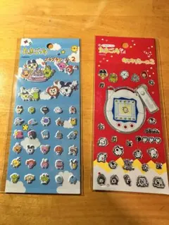 アニメキャラクターシールセット2枚