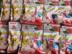 ギンビス たべっ子どうぶつグミ ピーチ味 65g　　10袋セット