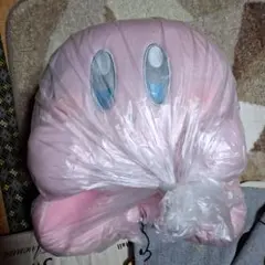 星のカービィ ほわほわ雪の BIG ぬいぐるみ アミューズメント 景品 タグ付