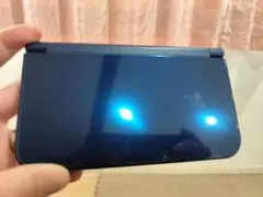 New ニンテンドー 3DS LL メタリックブルー 上画面IPS液晶　美品