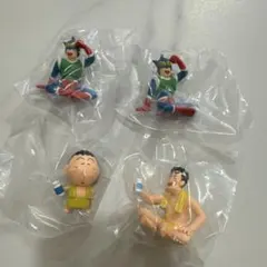 クレヨンしんちゃん　ふろあがりフィギュア　ひろし　ボーちゃん　アクション仮面