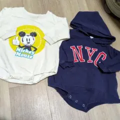 ミッキーマウスロンパース・NYCフード付き