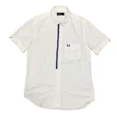 FRED PERRY フレッドペリー フロントテープ 半袖 ボタンダウン シャツのサムネイル