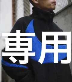 専用！最終値下げNike フリースジャケット ブラック/ブルー