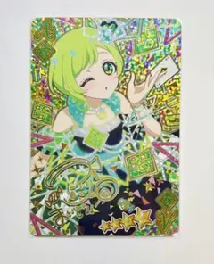 ひみつのアイプリ　三ツ葉アイリ　カルテットスターバズリウムダイヤ　サイン