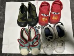 男の子14cm NIKE .adidas他シューズ4点【まとめ売り】