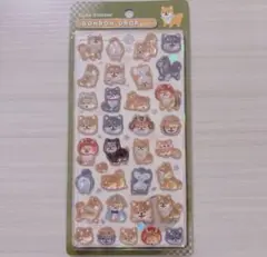 国内正規品 ボンボンドロップシール 柴犬 芝犬 和柄 クーリア オリジナル