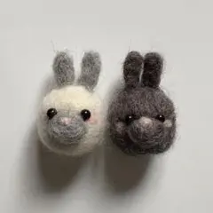 羊毛フェルト　うさぎさんセット