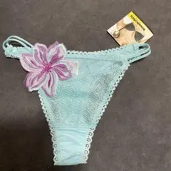 himico Tバック ショーツ Mサイズ ライトブルー
