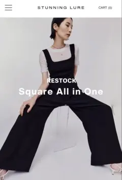 スタニングルアー　新品未使用　ギャザーサロペット スタニングルアー 新品未使用 ギャザーサロペット STUNNING LURE